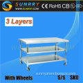 Stainless Steel Dining Table /Kitchen Island Table Top/White Kitchen Table (SY-WT3615W SUNRRY)